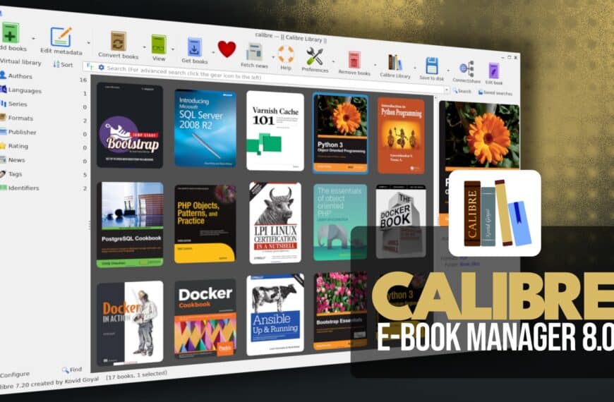 Calibre 8.0 Brings Major Kobo Upgrade and KEPUB Support Arrive
