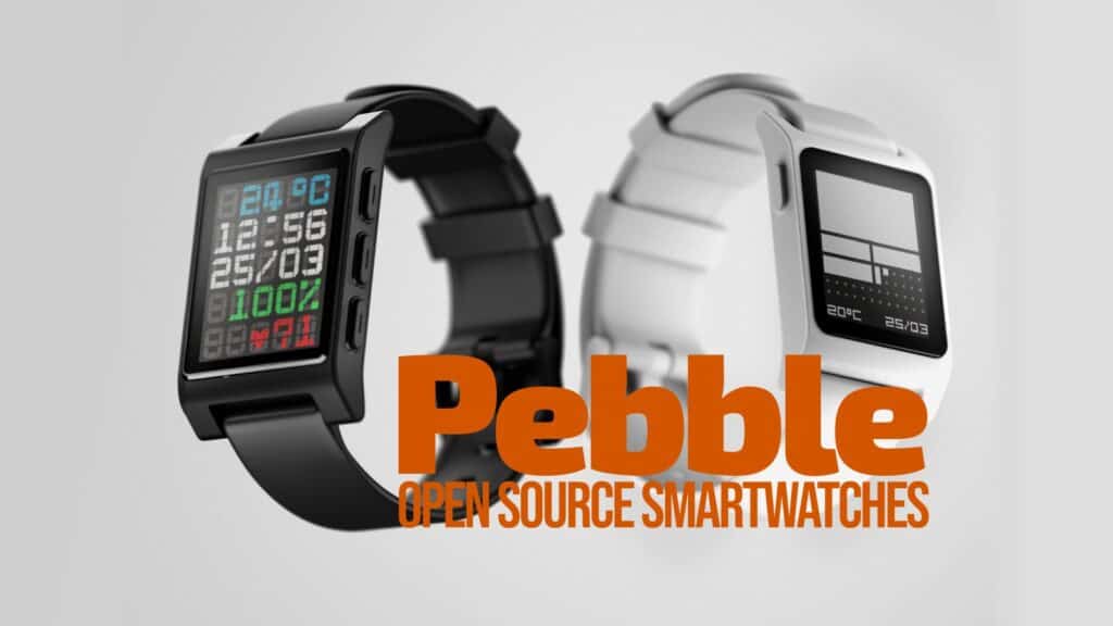 Pebble is Back: Introducing Two Open-Source Smartwatches