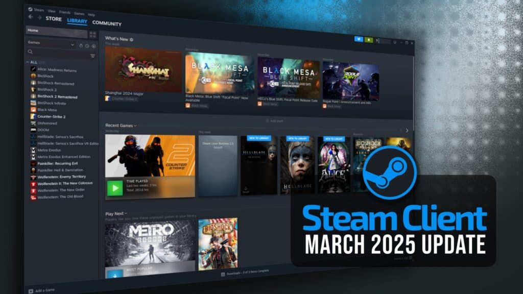 March's Steam Client Update Brings Remote Demo Installation