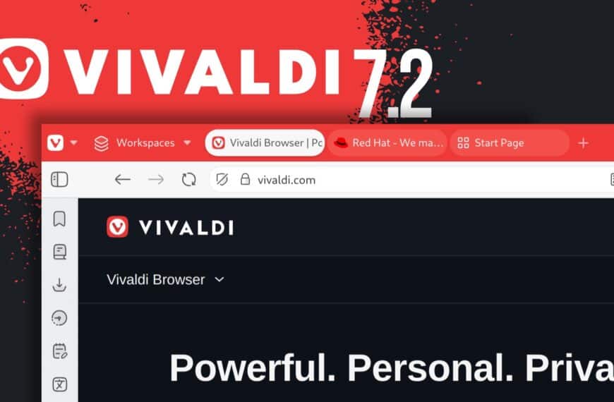 Vivaldi Browser 7.2 Boosts Performance with Faster Address Bar