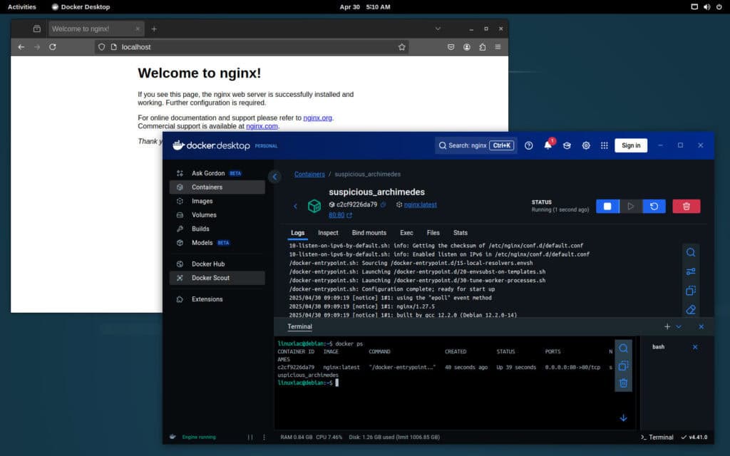 Docker Desktop 4.41