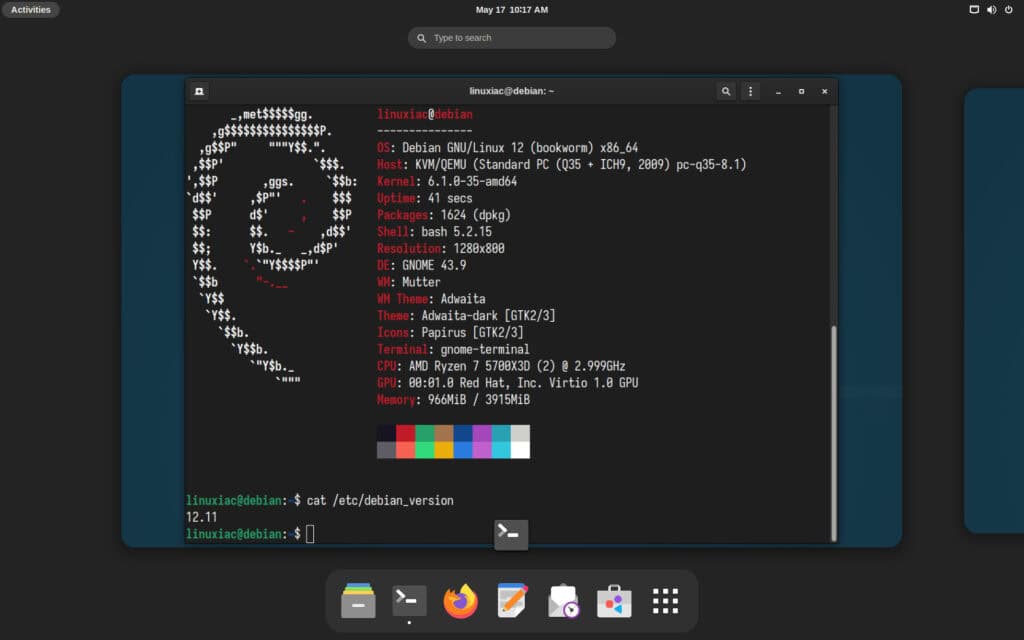 Debian 12.11