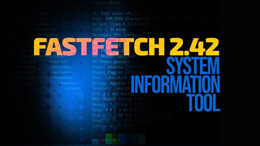 Fastfetch 2.42 Fixes Virtual Disk Bugs