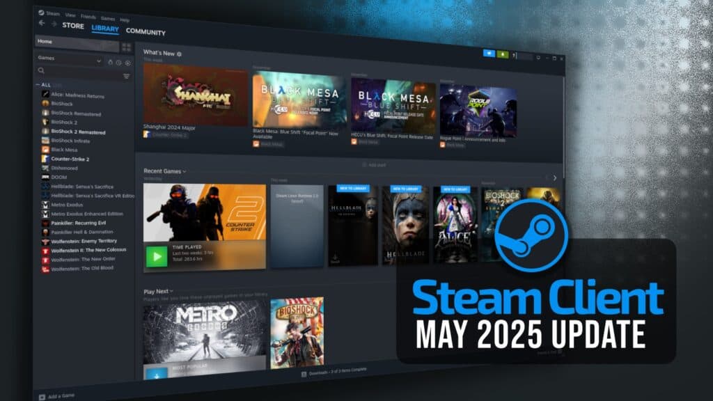 Steam's May Client Update Improves Linux Game Recording