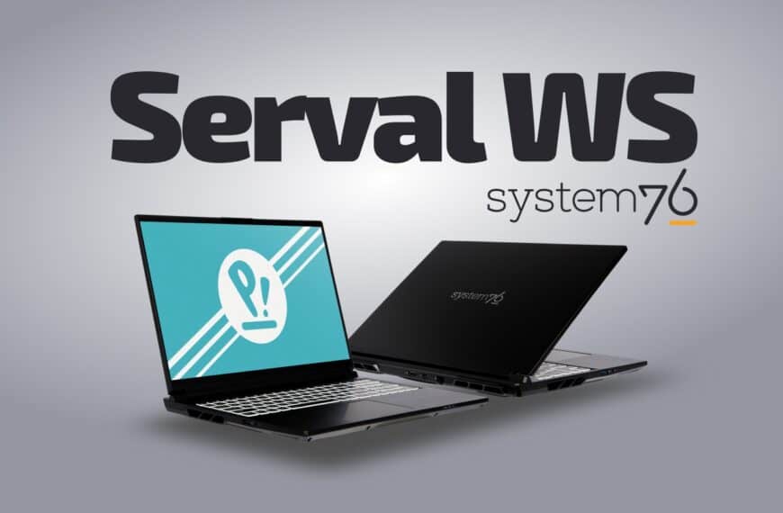 System76 Unveils Serval WS Linux Laptop With RTX 5070 Ti and 2K 240Hz Display