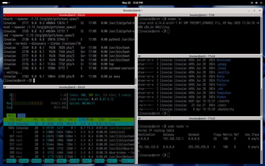 Terminator Linux Terminal App