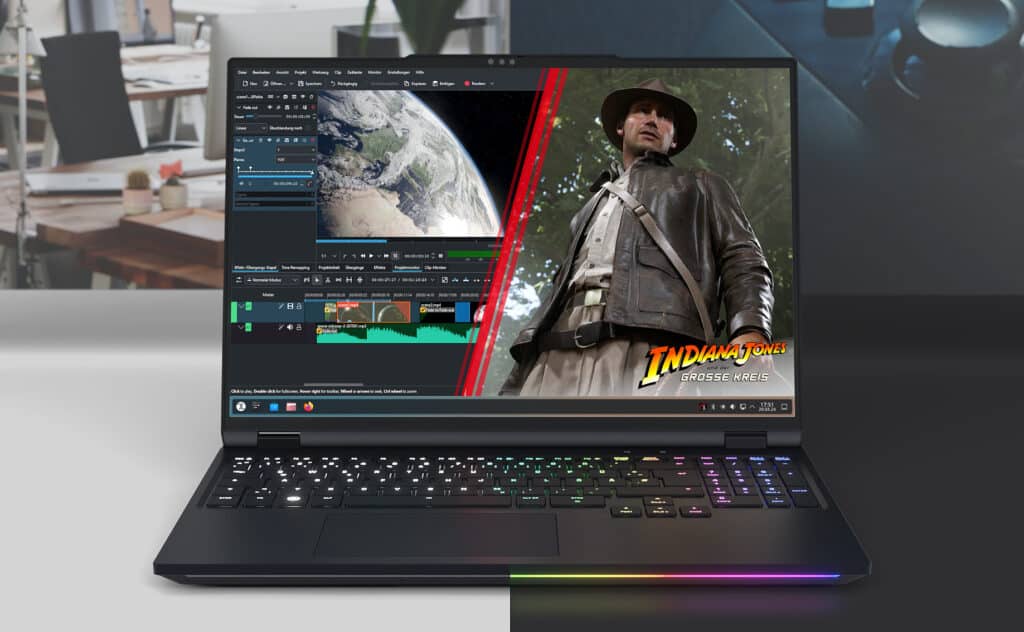 TUXEDO Stellaris 16 - Gen7 Linux Laptop