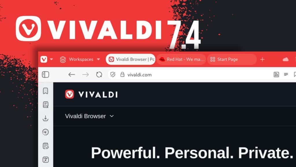Vivaldi Browser 7.4 Lands with Per-Site Shortcut Control