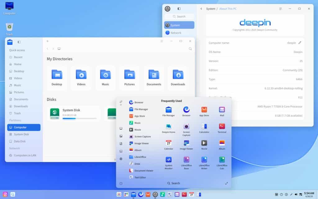 Deepin 25