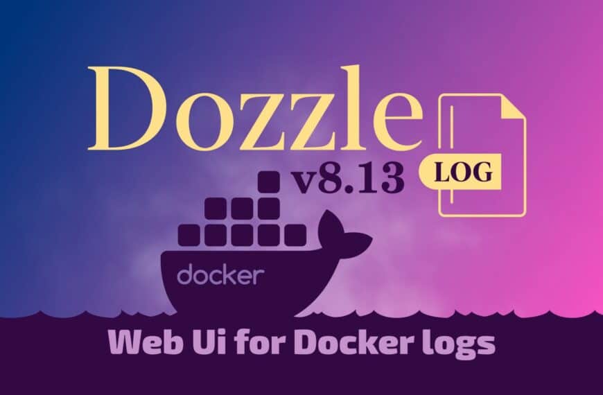 Dozzle 8.13 Real‑Time Docker Log Viewer Released