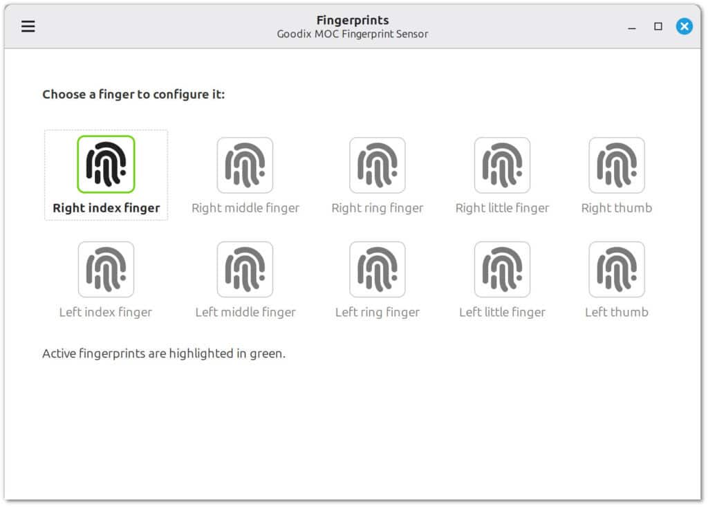 Fingwit fingerprint authentication app.