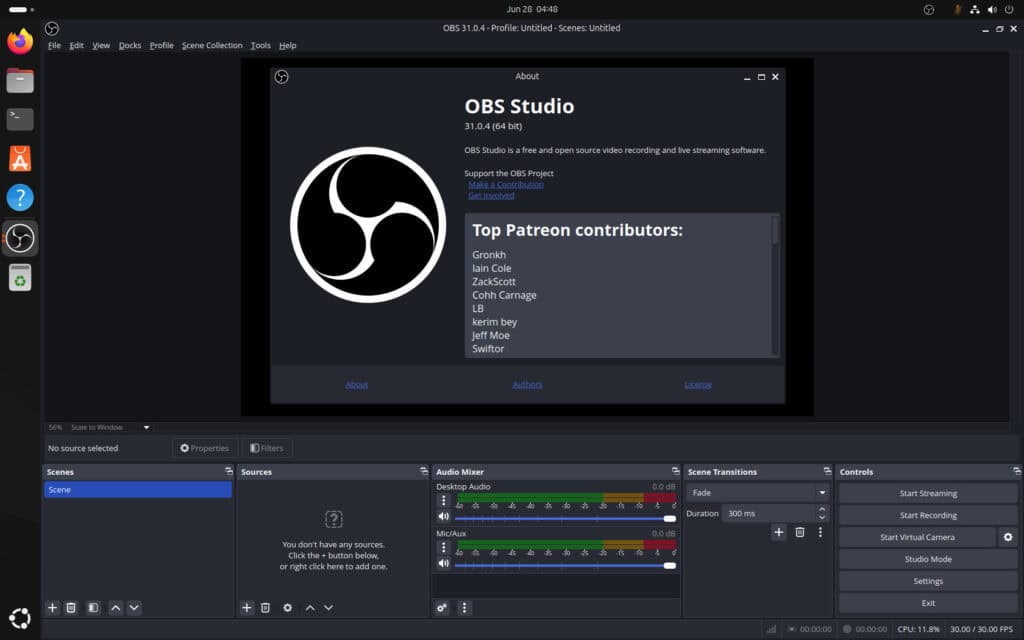 OBS Studio 31.0.4