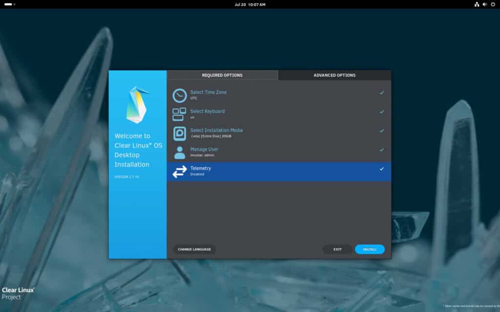 Clear Linux