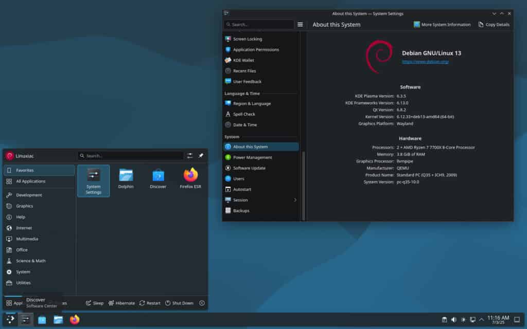 Debian 13 (Trixie)