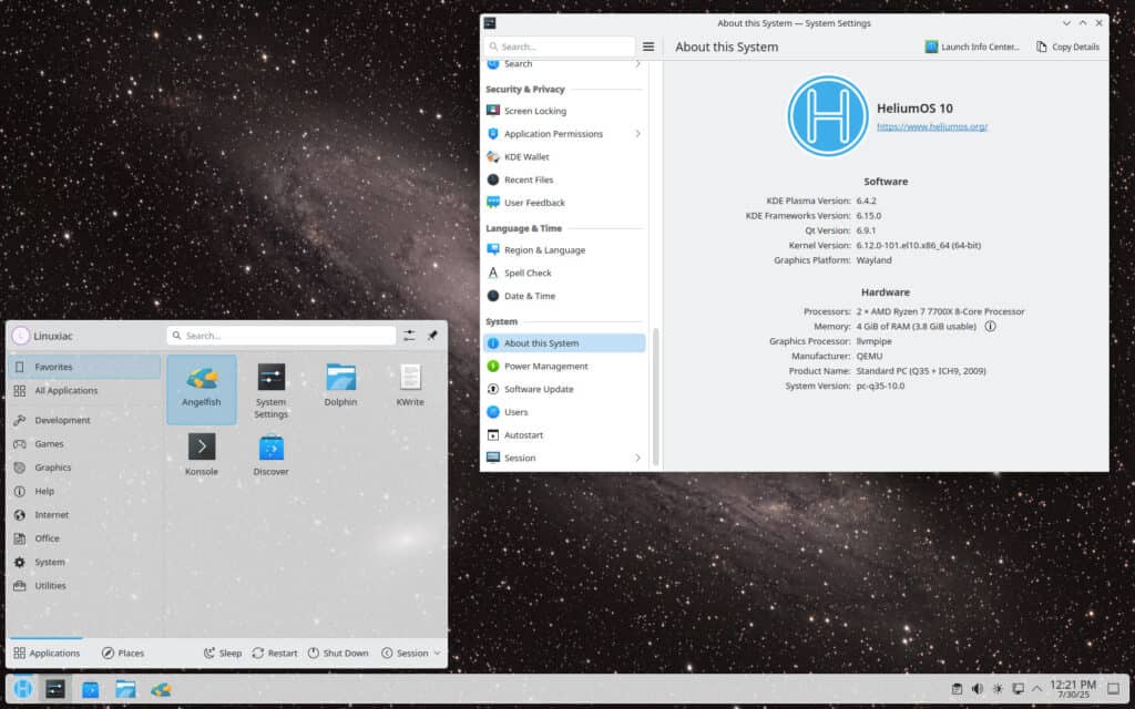 Helium OS 10