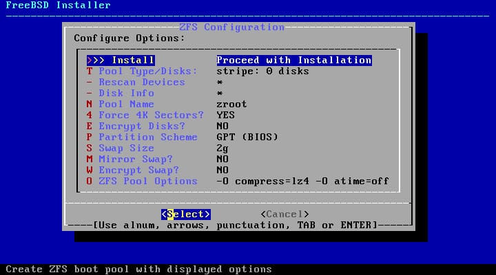 FreeBSD installer