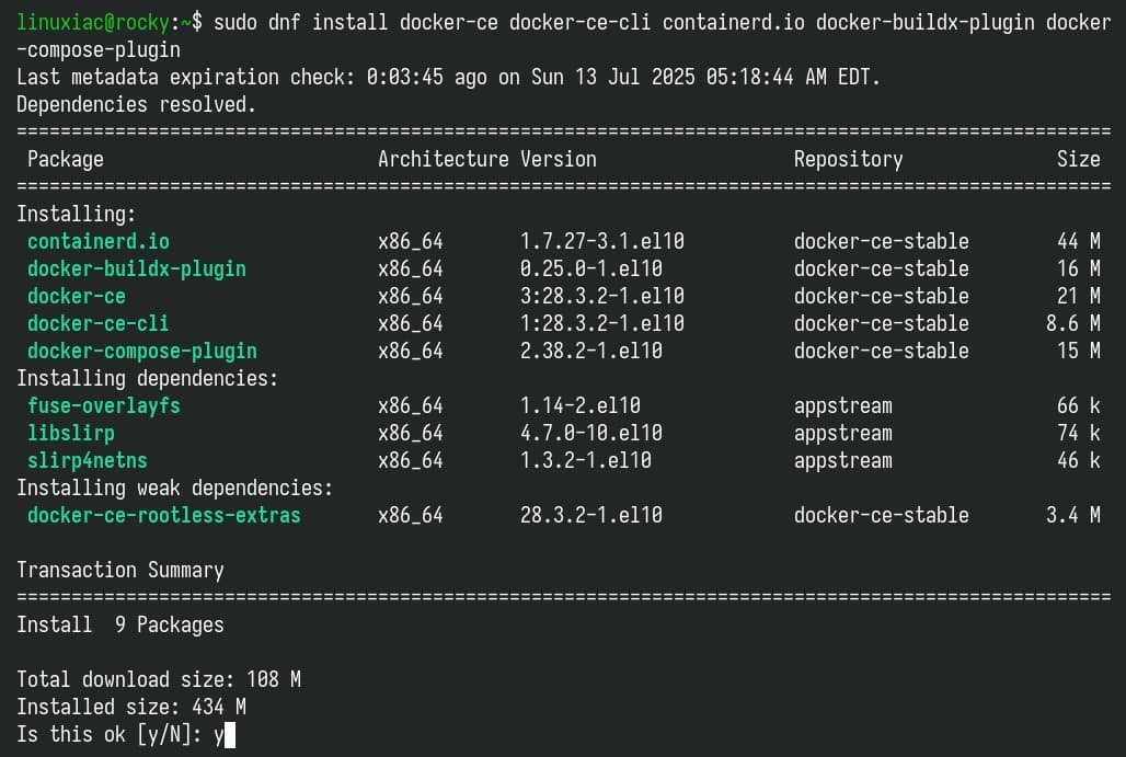 How to Install Docker on Rocky Linux 10: A Step-by-Step Guide