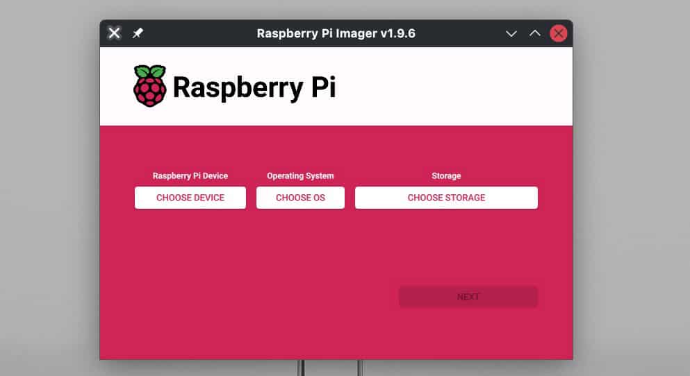 Raspberry Pi Imager 1.9.6 SD Card Flashing Tool