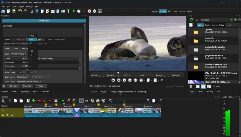 Shotcut 25.07 Video Editor