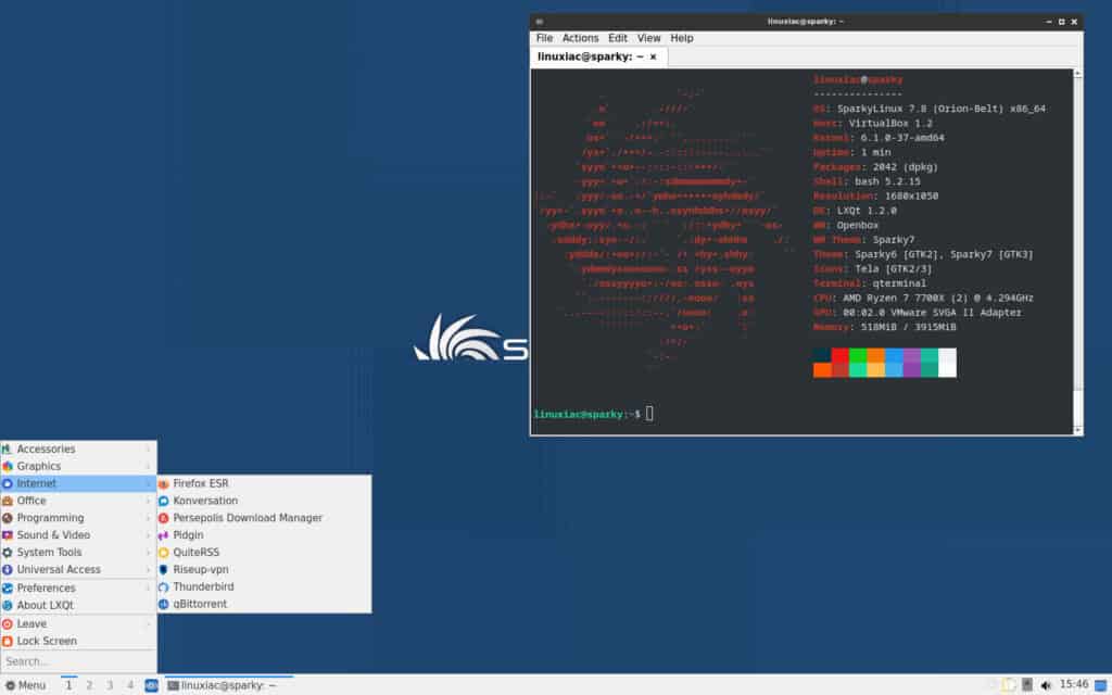 Sparky Linux 7.8