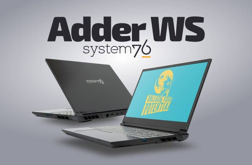 System76 Unveils Powerful Adder WS Linux Laptop