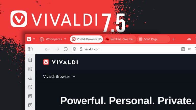 Vivaldi Browser 7.5 Lands with Colored Tab Stacks