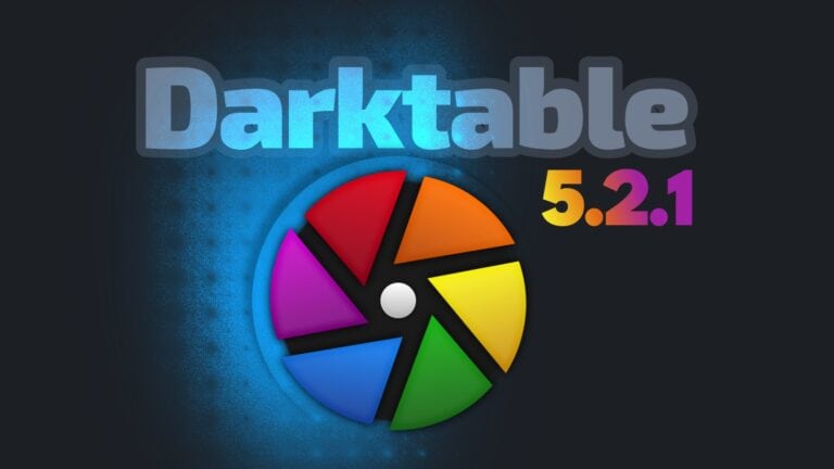 Darktable 5.2.1 RAW Photo Editing Tool Released