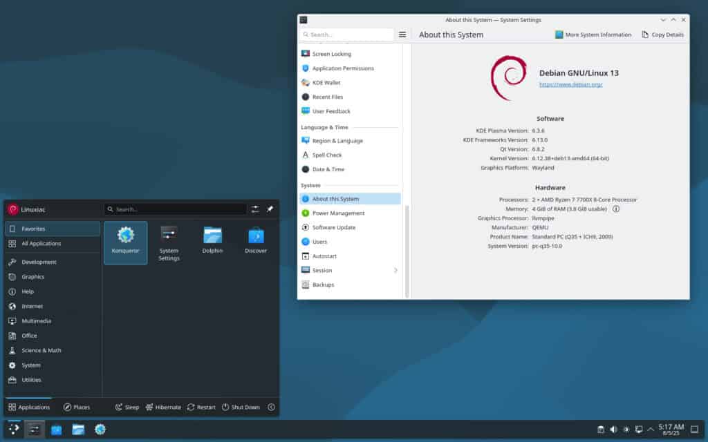 Debian 13 (Trixie) RC 3