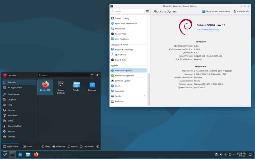 Debian 13 (Trixie)