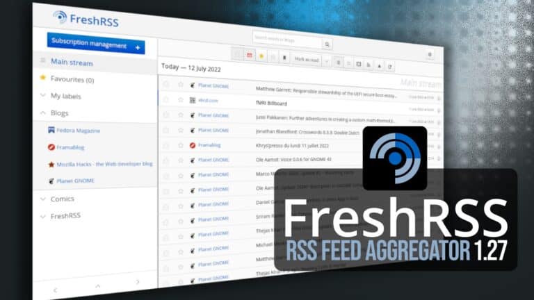 FreshRSS 1.27 Feed Agregator Now Supports PHP 8.5