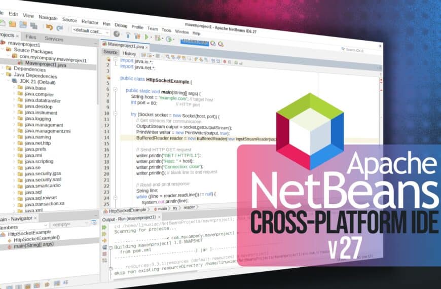 Apache NetBeans 27 Improves JDK 25 Compatibility, Adds Gradle 9 Fixes
