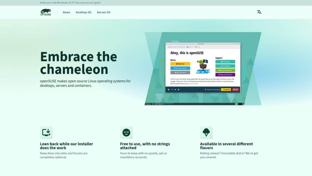 openSUSE Launches Revamped Website