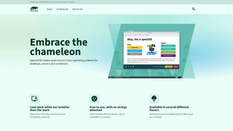 openSUSE Launches Revamped Website