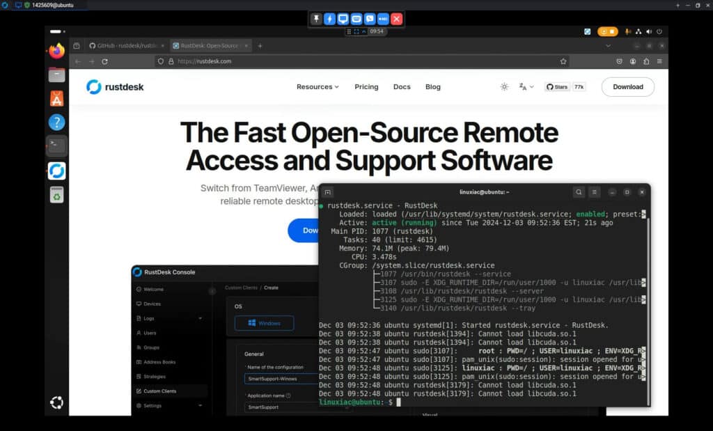 RustDesk remote desktop software