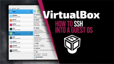 How to SSH Into a VirtualBox Guest VM