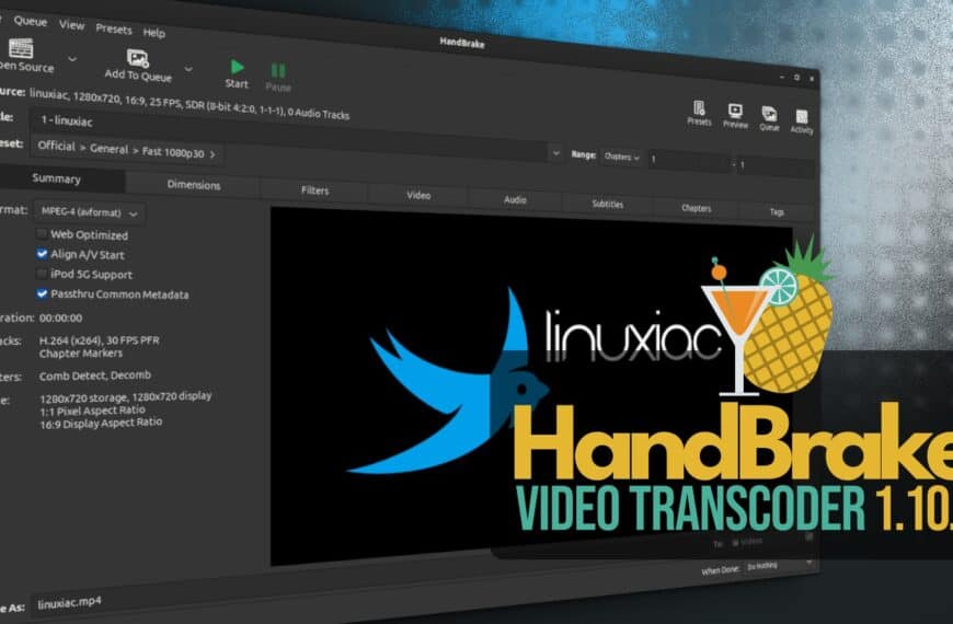 HandBrake 1.10.2 Fixes High Depth Video Crash and Updates AV1 Libraries