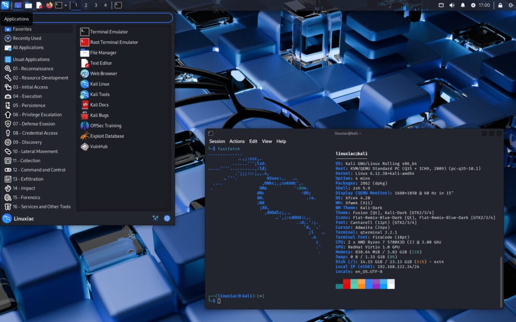 Kali Linux 2025.3
