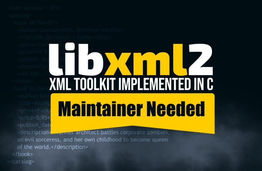 Libxml2 Maintainer Steps Down