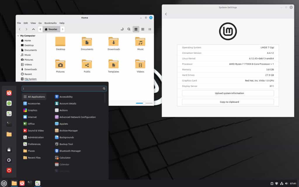 Linux Mint Debian Edition 7