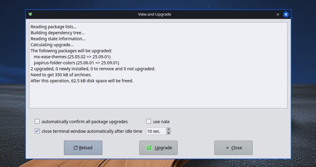 MX Updater