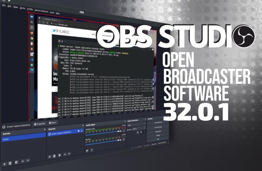 OBS Studio 32.0.1 Fixes Browser Source Breakage