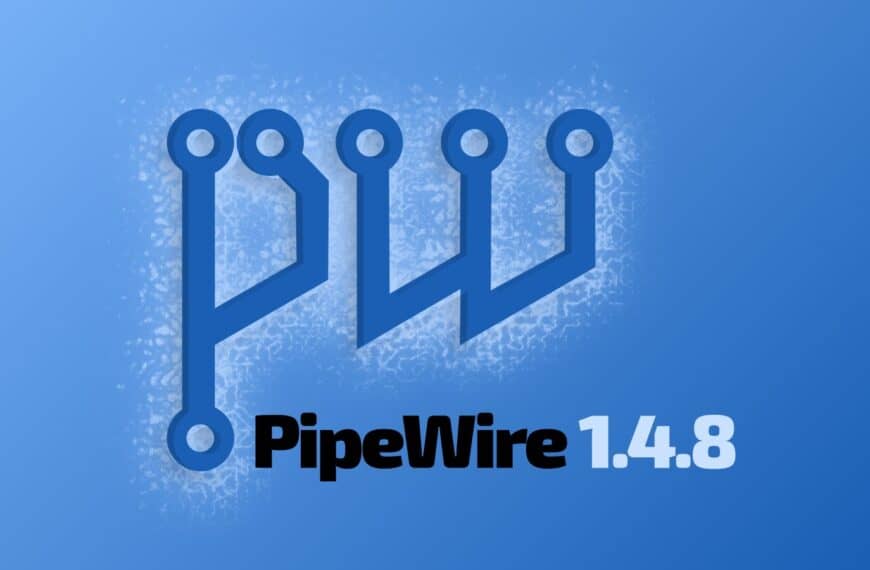 PipeWire 1.4.8 Released with Firewire Low-Latency Fixes
