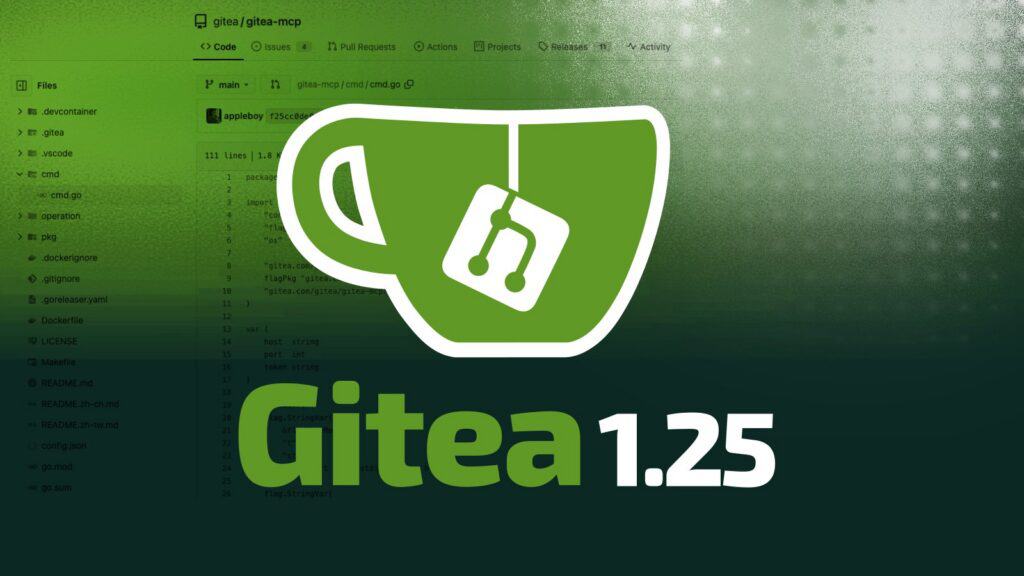 Gitea 1.25 Released with 3D File Previews, Faster Archives