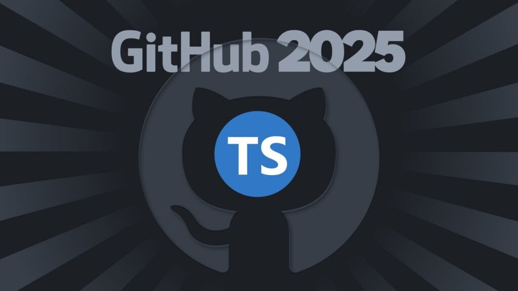TypeScript Overtakes Python to Become GitHub’s #1 Programming Language in 2025