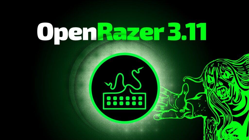 OpenRazer 3.11 Adds Support for 2025 Razer Laptops and New Peripherals