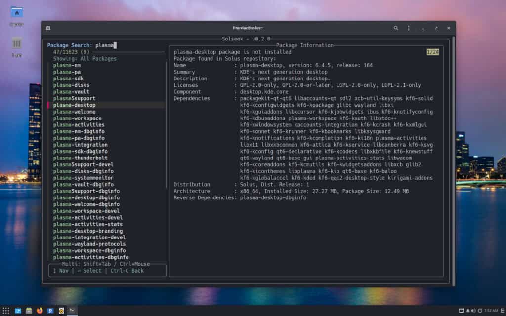 Installing software through Solseek.