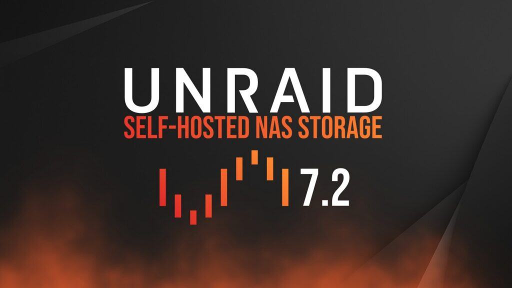 Unraid 7.2 Lands with Responsive WebGUI, ZFS RAIDZ Expansion