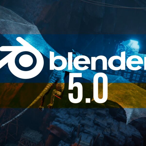 Blender 5.0 Released with a UI Overhaul, Smarter Nodes, and HDR Support