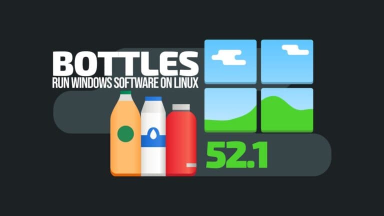 Bottles 52.1 Released With Playtime Tracking
