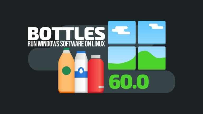 Bottles 60.0 Launches With Native Wayland Support